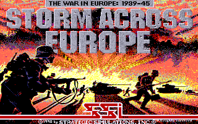 Storm Across Europe screenshot 2 for Amiga